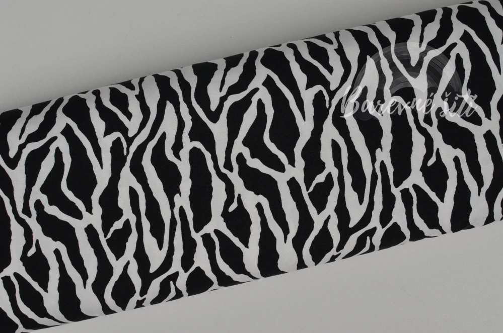 Viskozový úplet Zebra (E)