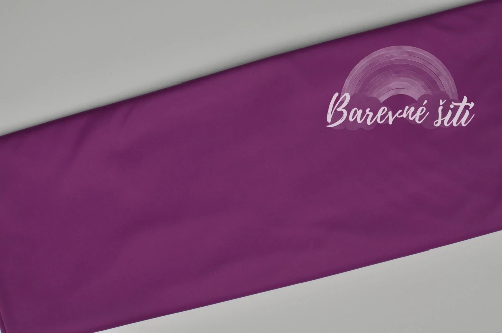 Zimní softshell EXTRA PRUŽNÝ, purpurová (E) 0,9m/ks