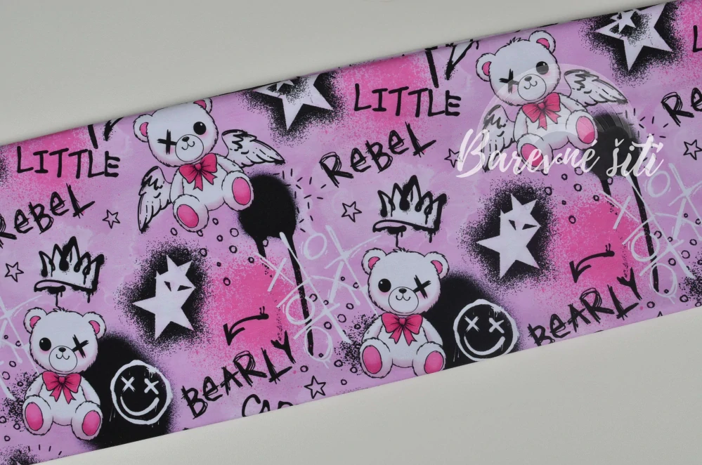 Úplet, Little rebel pink (E)