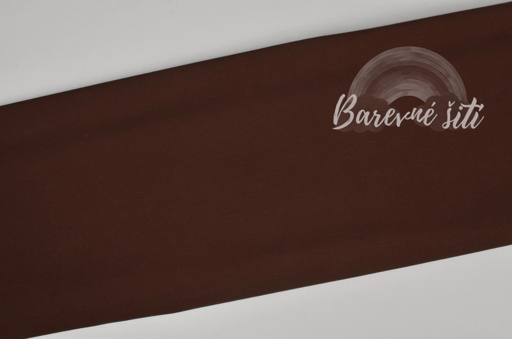 Teplákovina počesaná Premium Hnědá (E) 1,10m/ks