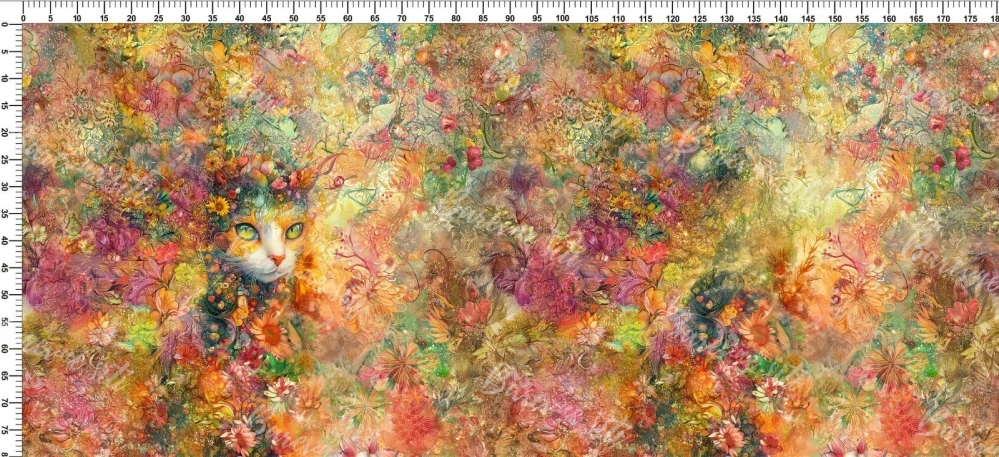 Úplet, Rozkvetlá kočičí harmonie, panel (E)