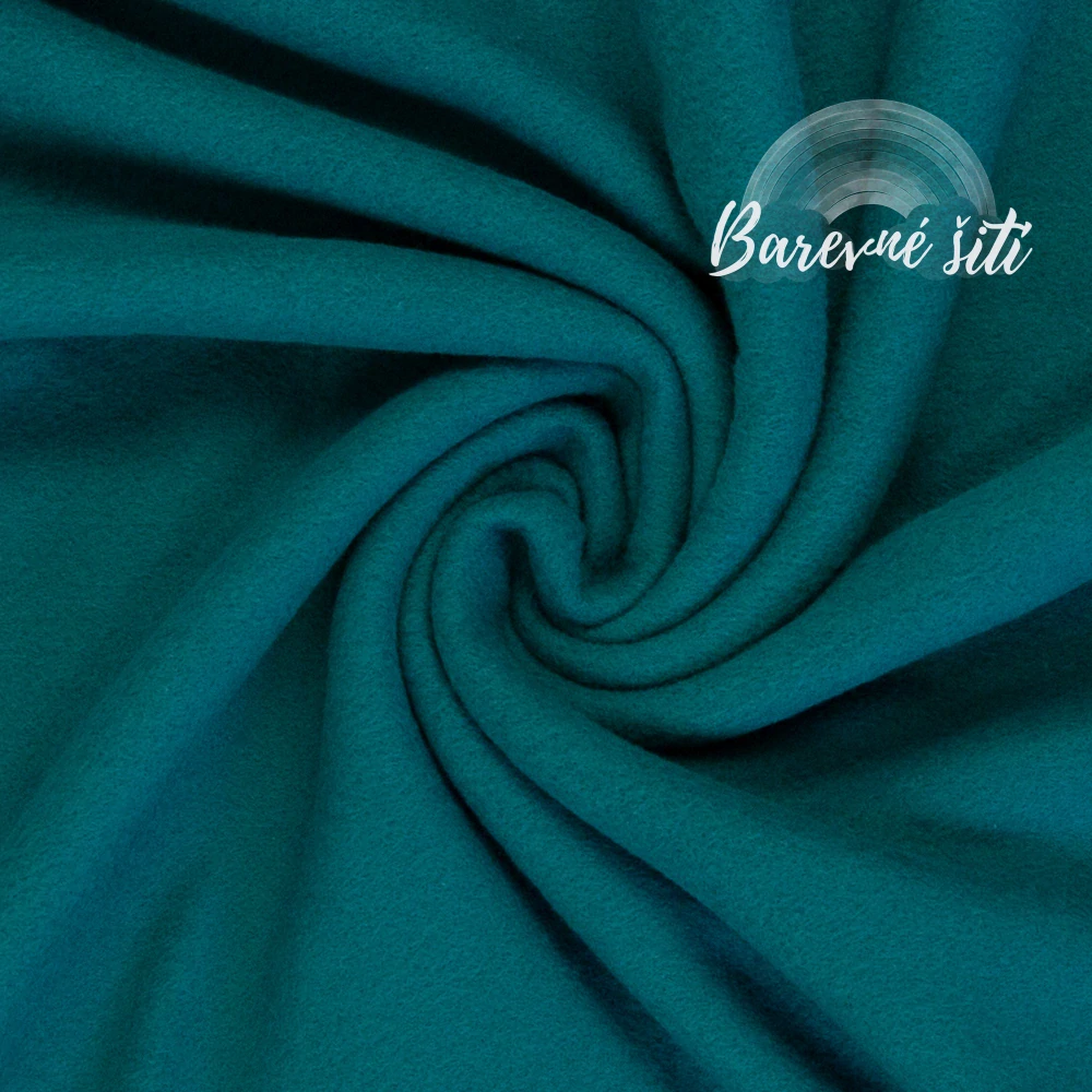 Bavlněný fleece Noční laguna 750 *LIMITKA* (E) 0,40m/ks