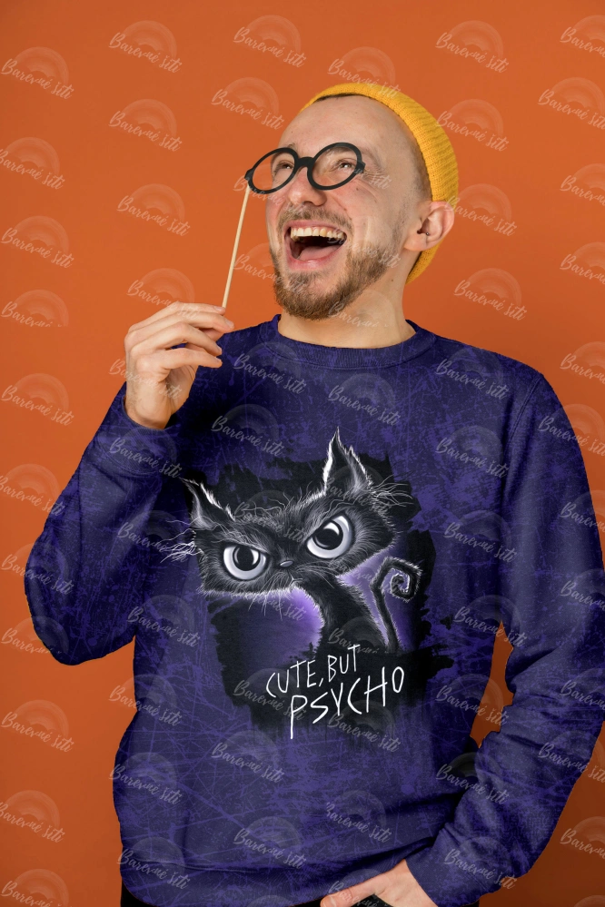 Teplákovina, Psycho fialová, doplňková (E)
