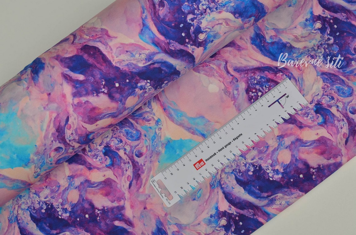 Úplet Blue Water Color Marble (E)