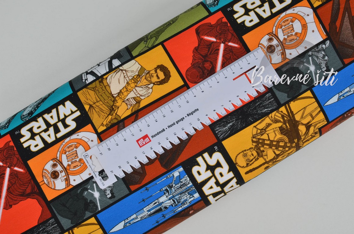 Úplet Star wars barevná (E) 0,8m/ks
