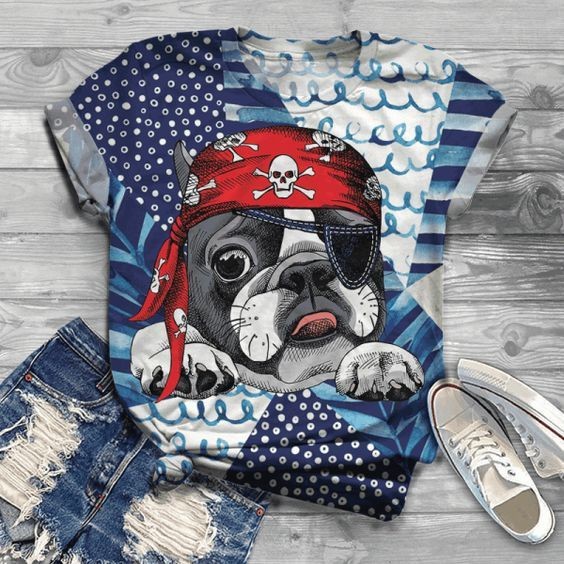 Úplet, Frenchie pirát, panel (E)