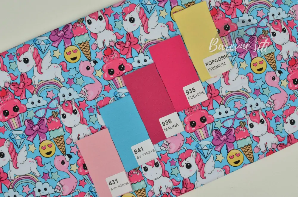 Úplet Cute Unicorn (E)