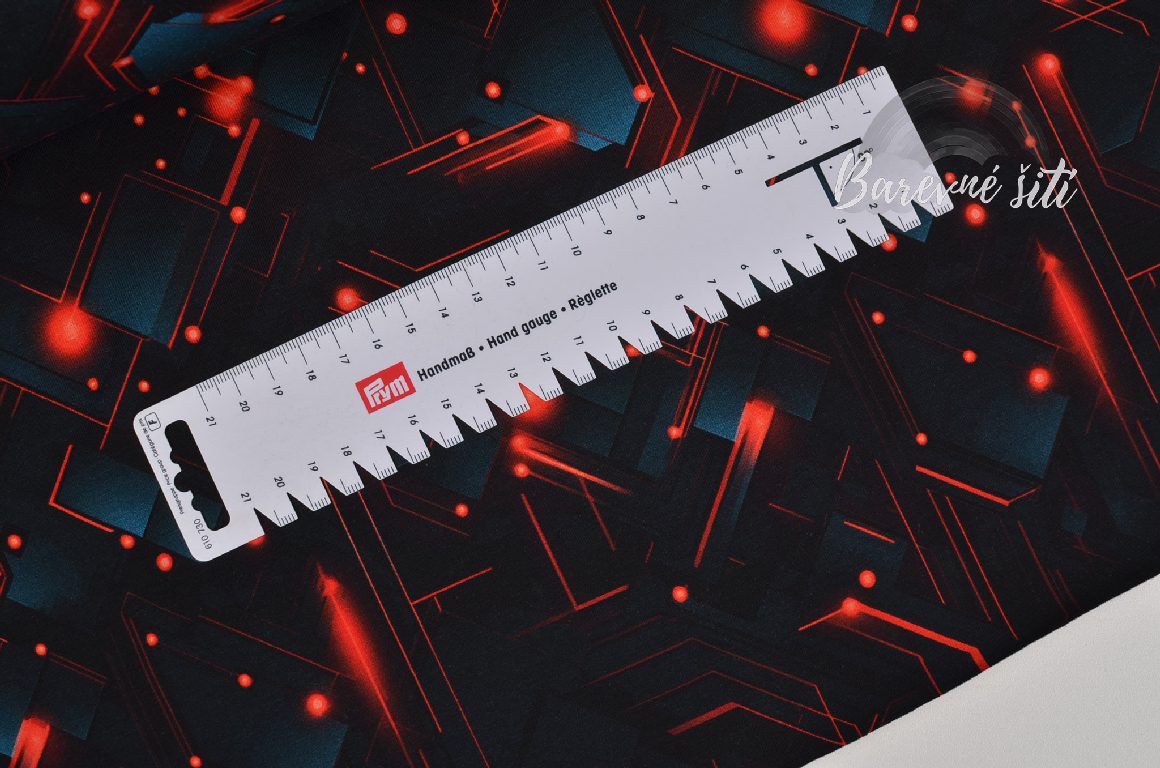 Úplet Červenočerný digitální (E)