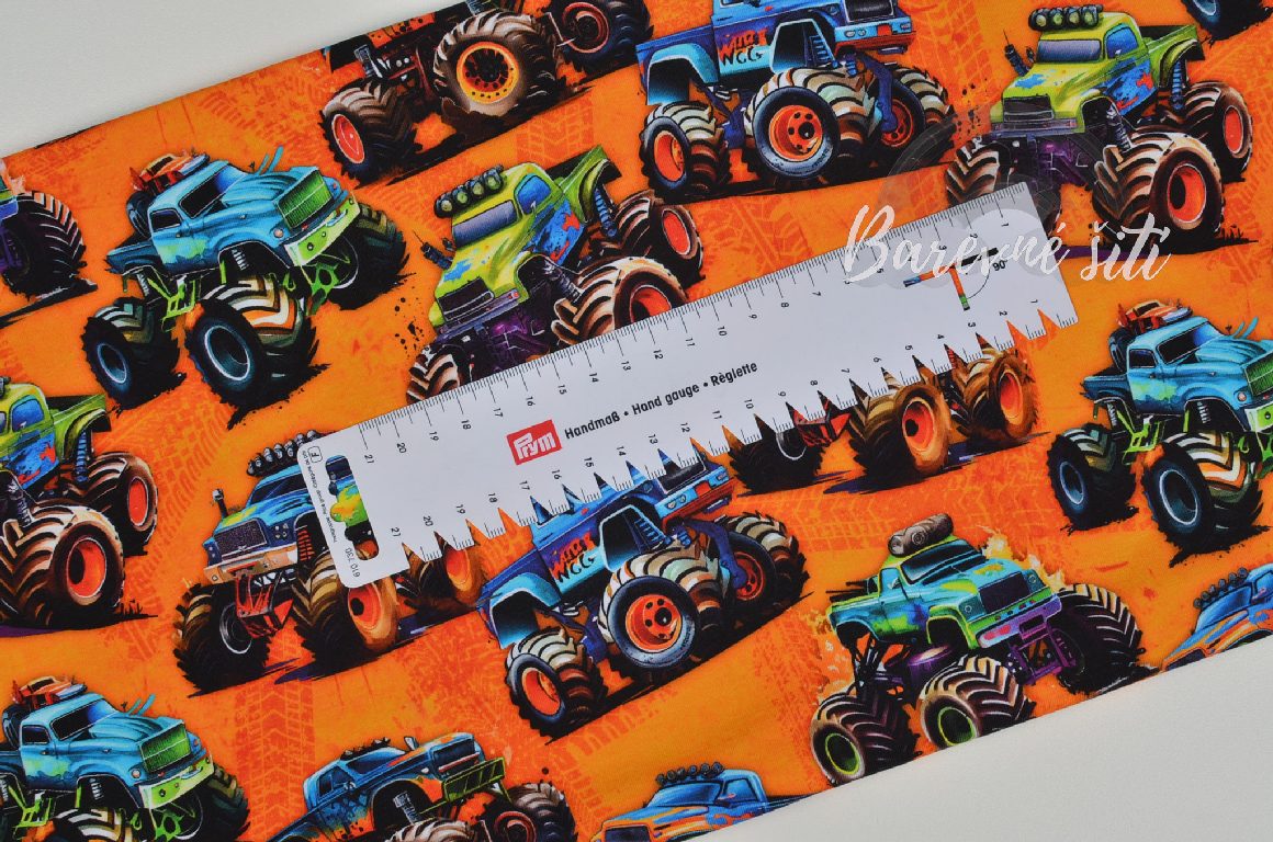 Úplet, MonsterTruck na oranžové (E)