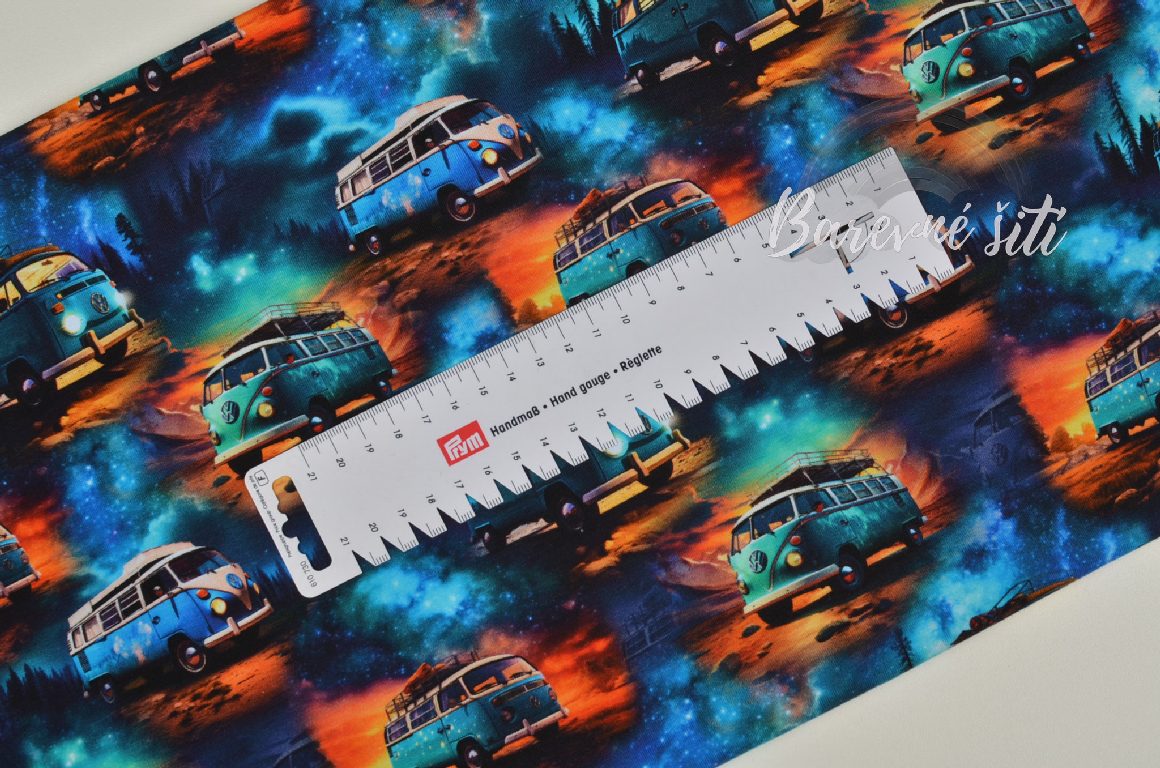 Úplet, Modrý VW bus (E)