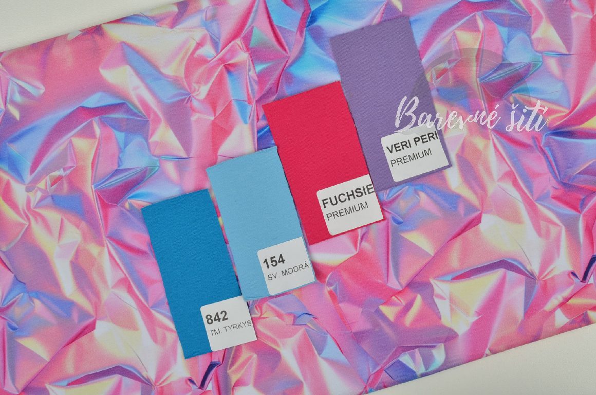 Teplákovina, Holographic pink (E)