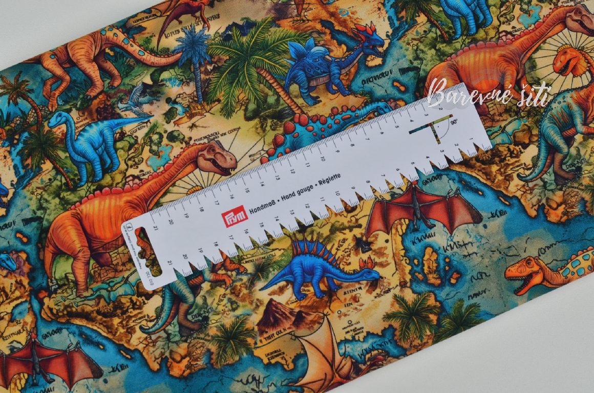 Úplet, Dinosauři na mapce (E)