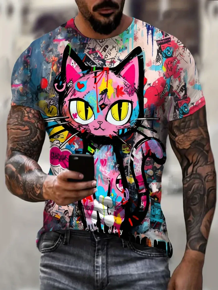 Úplet, Graffiti cat, panel (E)