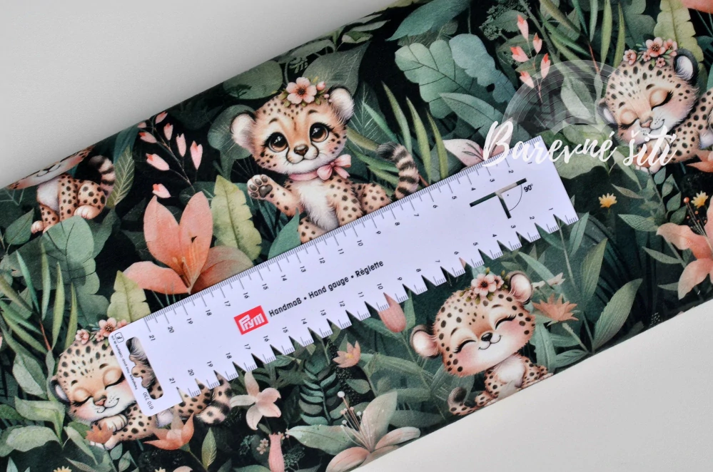 Teplákovina, Gepardíci, růžovozelený tropic (E)