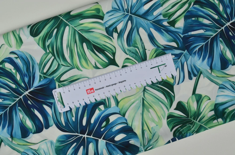 Venezia, Monstera listy na bílé (E) 2,10m/ks