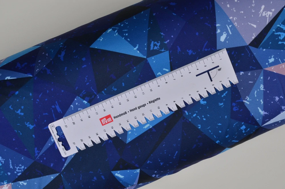 Alpina Modré 3D trojúhelníky (E)