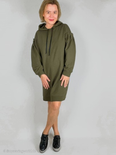 Bavlněný úplet KHAKI MELÍR 1769 (E)