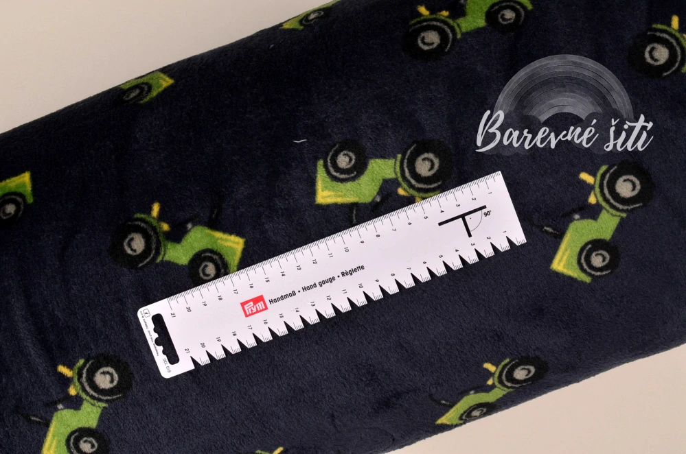 Wellness fleece Jeep na navy (E)