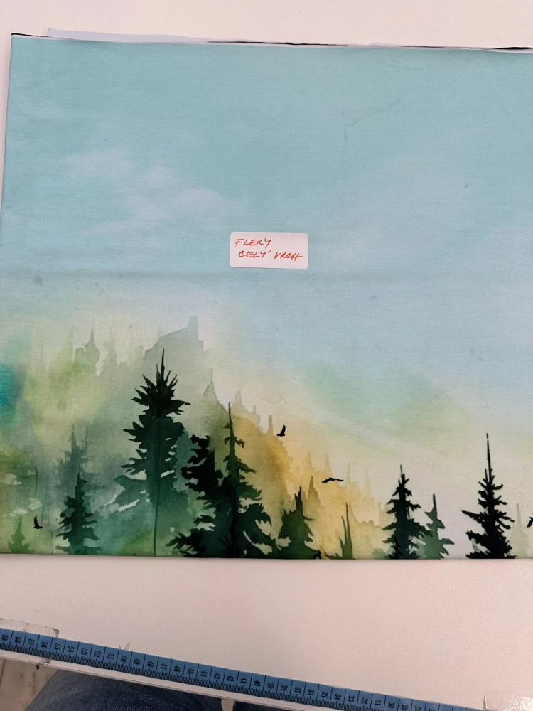 Úplet, Zelenkavý lesík, panel (E) II. jakost - fleky přes celý vrch