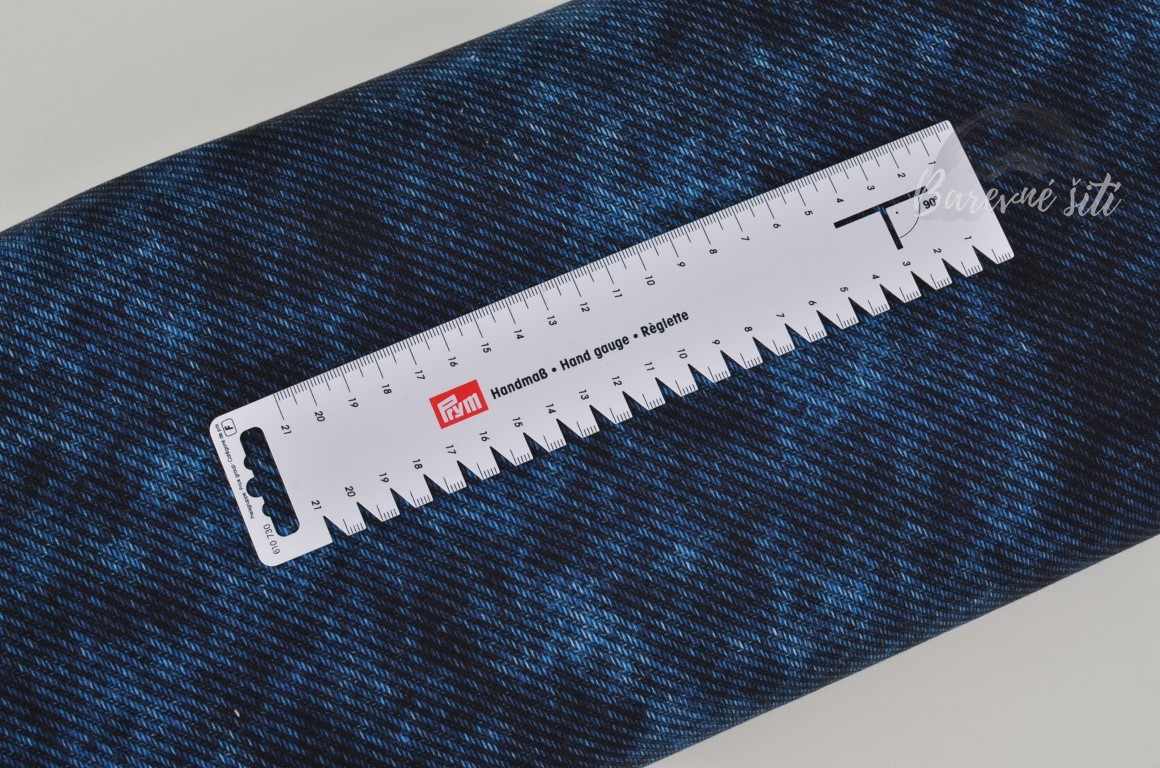 Úplet, Jeans imitace (E)