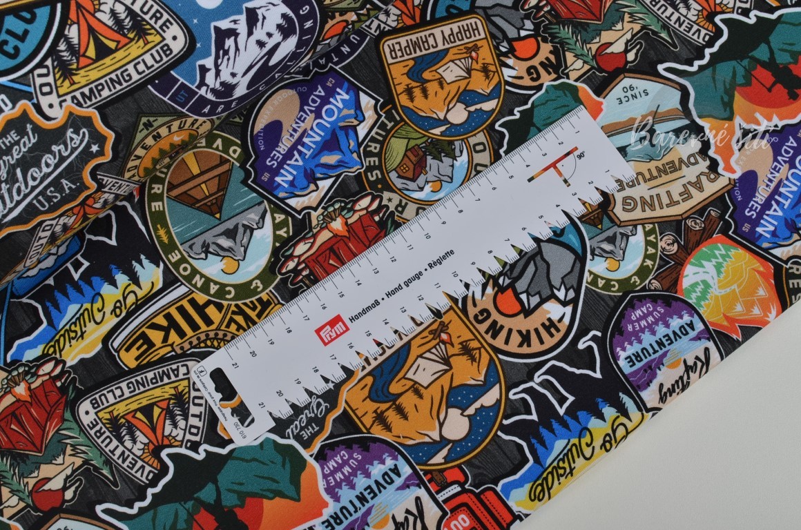 Teplákovina Turistické známky (E)