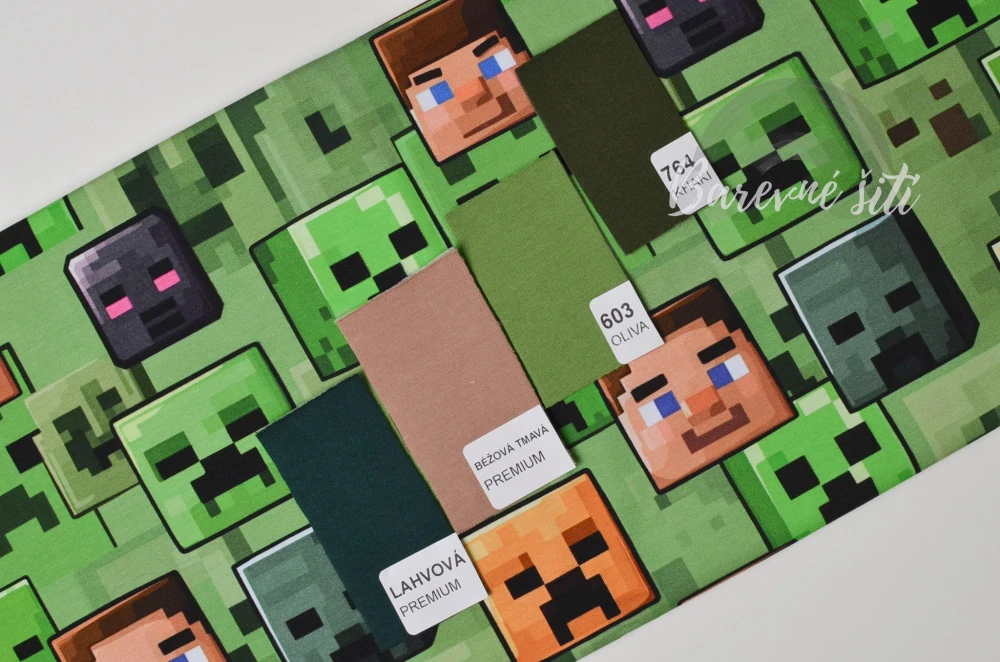 Úplet, Minecraft tváře (E)