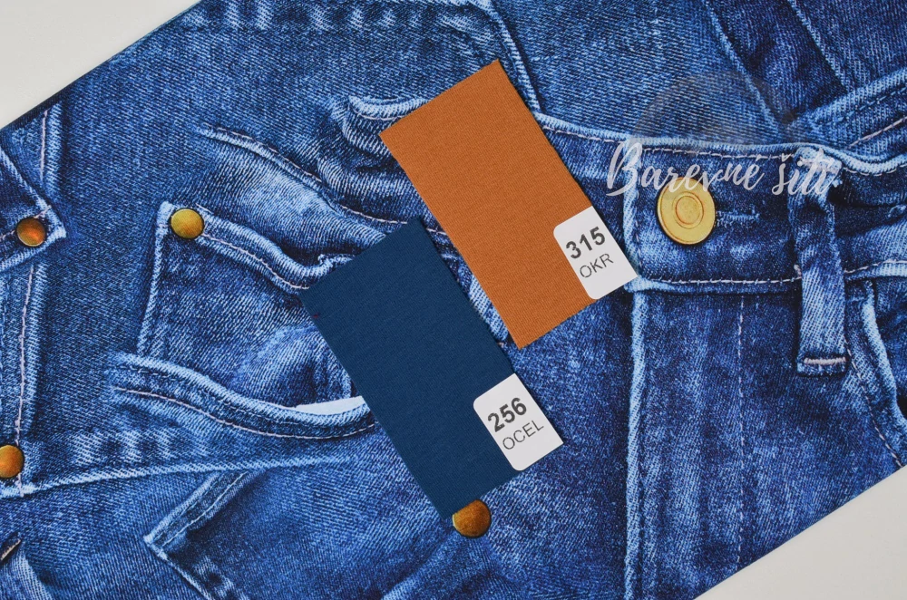 Úplet, Kapsičky jeans (E)