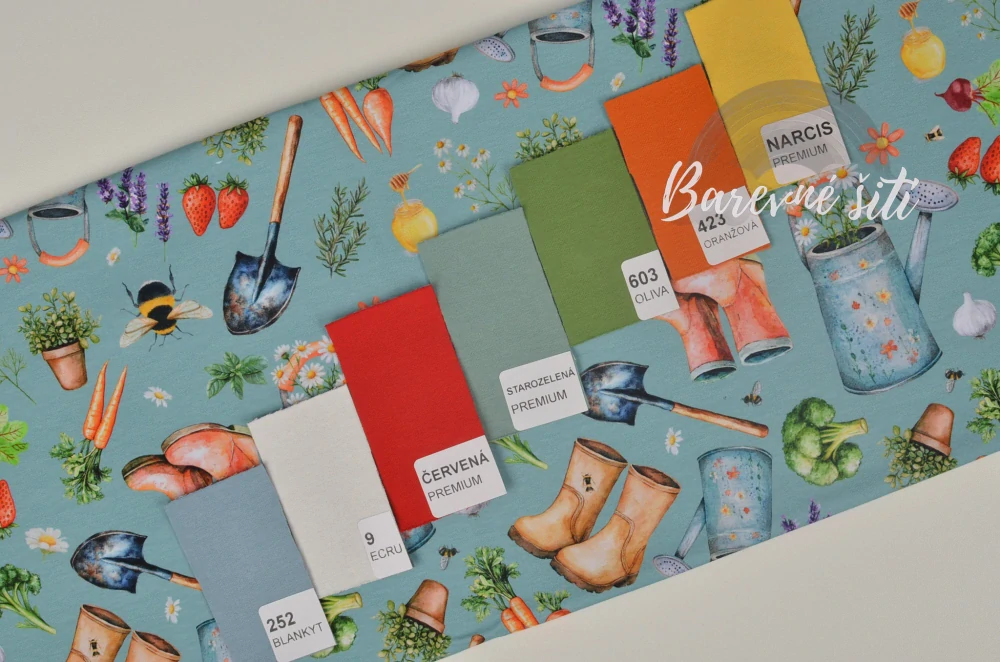 Úplet, Ze zahrádky (E)