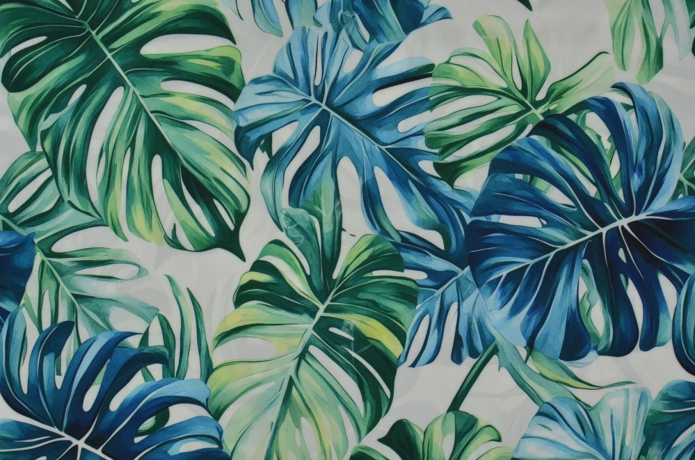 Venezia, Monstera listy na bílé (E) 2,10m/ks