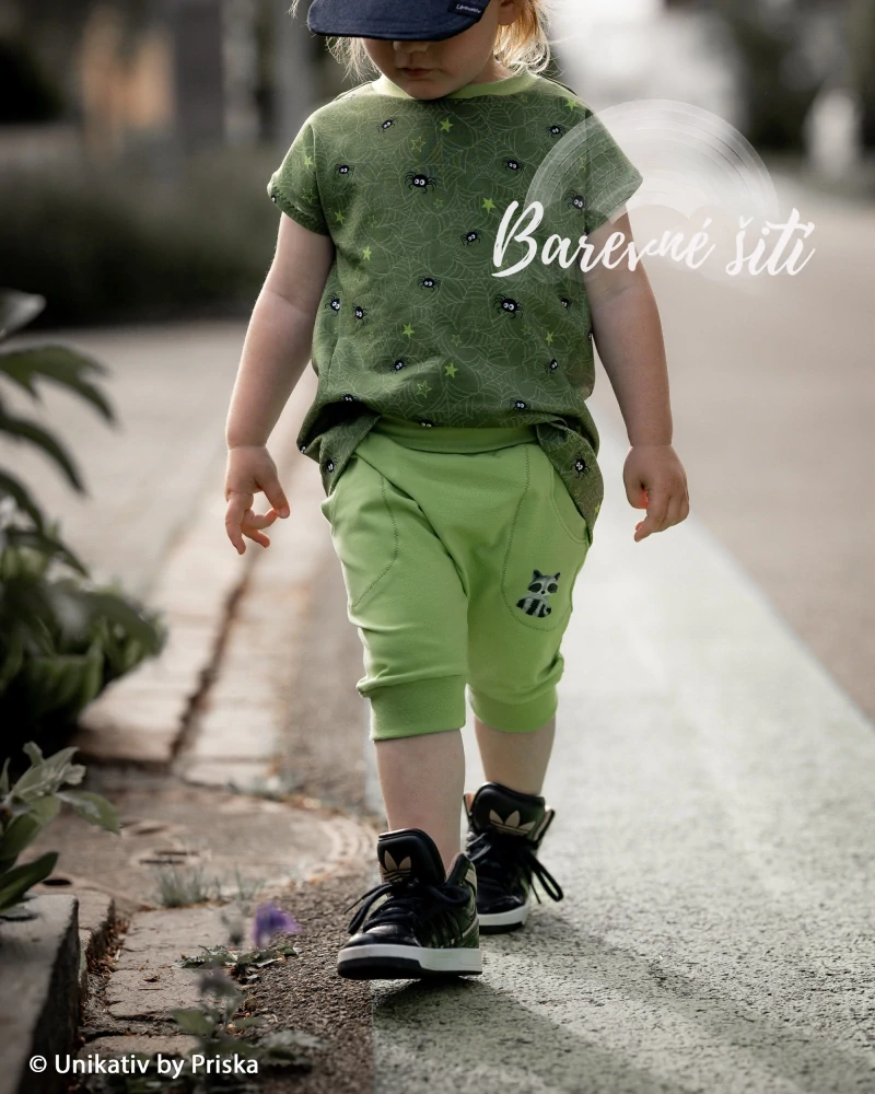 Úplet Pavouci khaki (E) 0,90m/ks