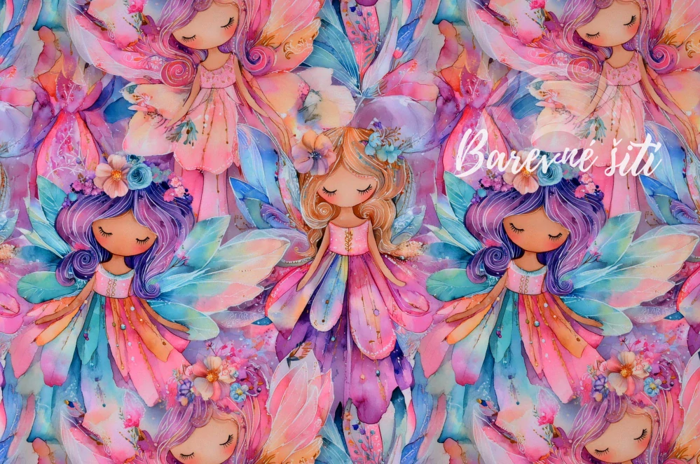 Sportovní úplet Sporty Růžové kouzelné víly (E)