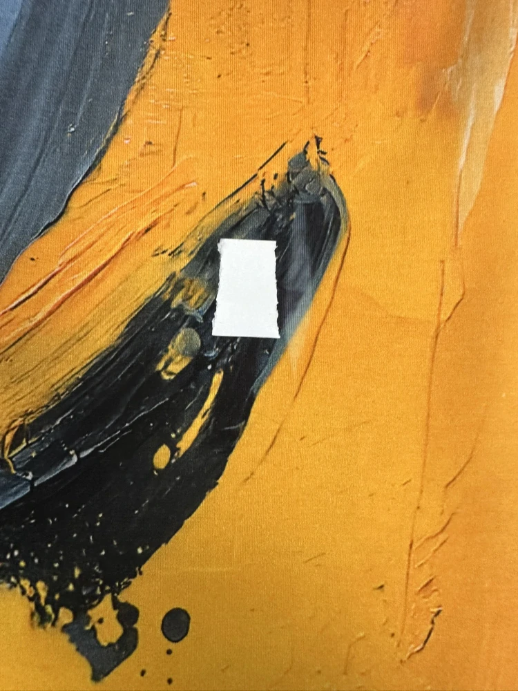 Úplet, Kůň ve žlutočerných vlnách, panel (E) II. jakost - fleky