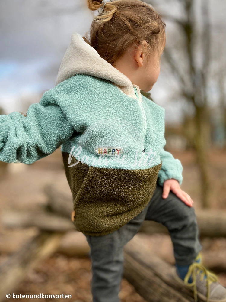 Teddy fleece Černá 299 (E)