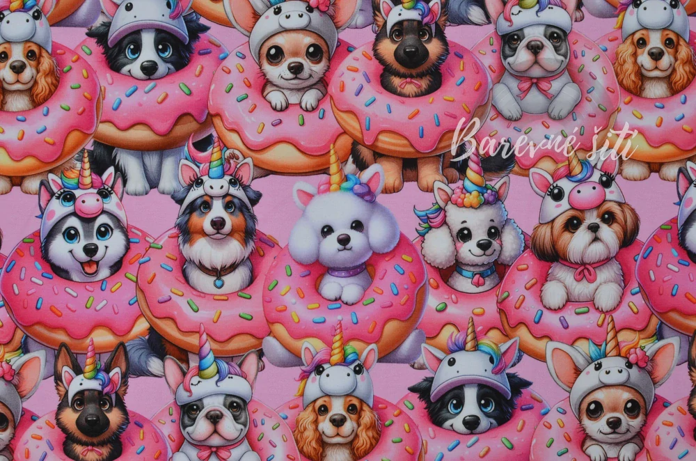 Úplet, Růžové donuty a pejsci (E)