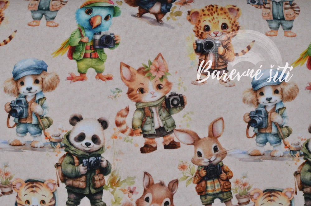 Teplákovina, Zvířátka fotografové (E)