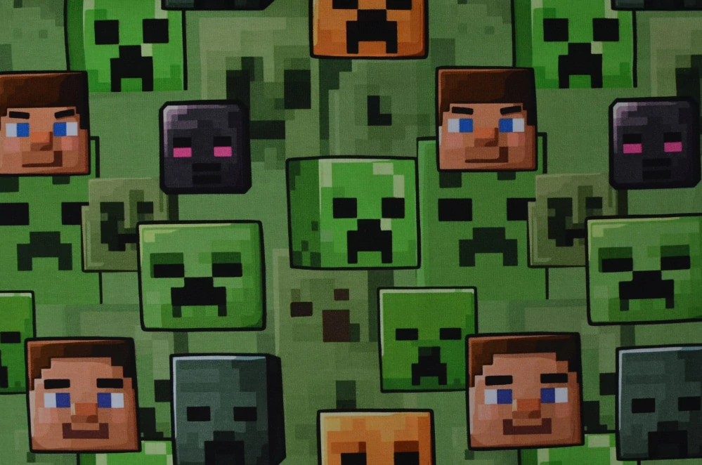 Teplákovina, Minecraft tváře (E)