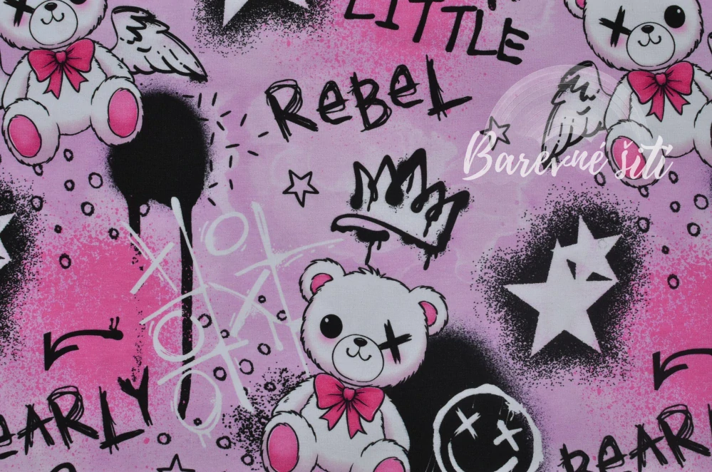 Úplet, Little rebel pink (E)
