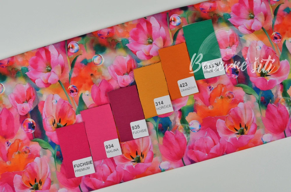 Úplet, Růžové tulipány (E) II. jakost 1,20m/ks