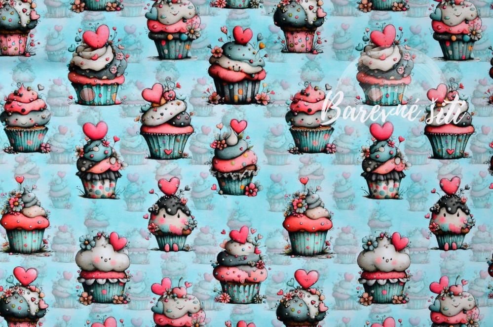 Úplet, Srdíčkové cupcakes (E)