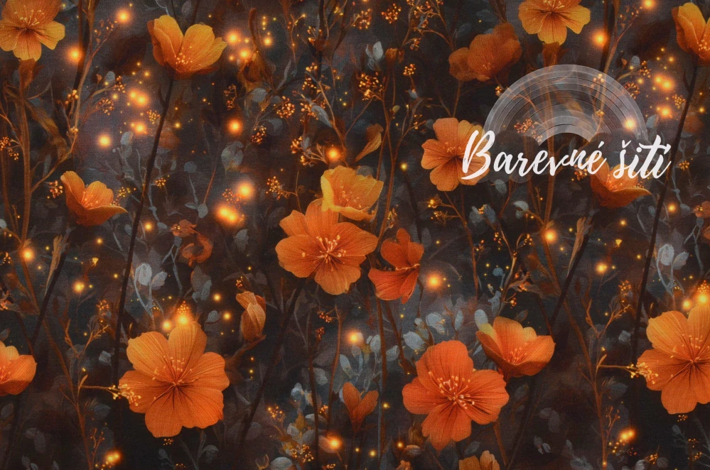 Úplet, Oranžové světélkující kvítí (E)