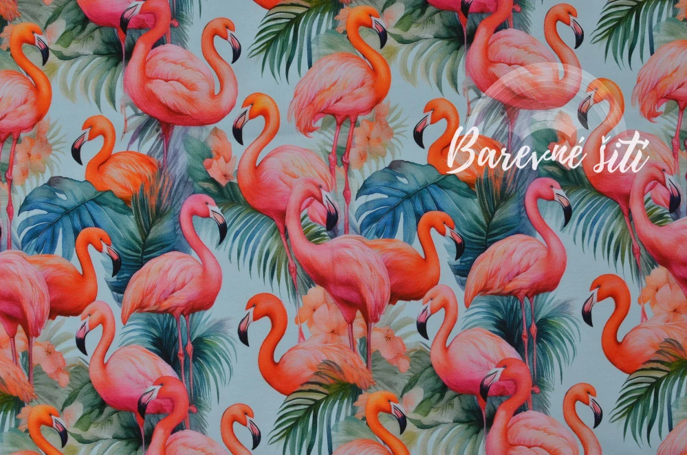 Úplet, Plameňáci tropicana (E) 1m/ks