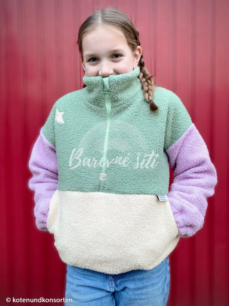 Teddy fleece Černá 299 (E)