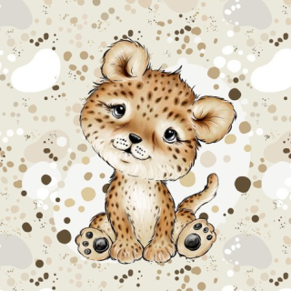 Teplákovina Leopardík, RAZ, panel (E)