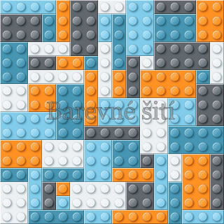 Teplákovina Lego čtyř barev (E)