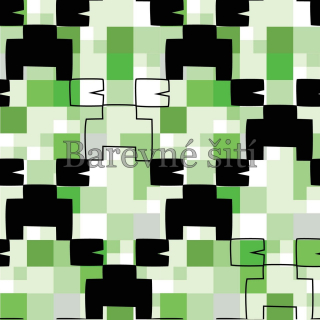 Teplákovina Minecraft inspirace (E)