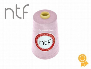 Baby růžová Premium, overlock niť, NTF 5000y (E)