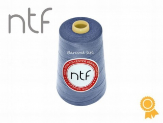 Staromodrá premium, overlock niť, NTF 5000y (E)