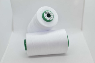Bílá 011 overlock niť, UNIPOL 5000m