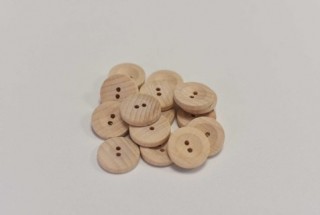 Knoflík dřevěný 2.5cm (E)