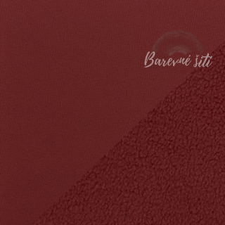 Zimní softshell BORDÓ (E)